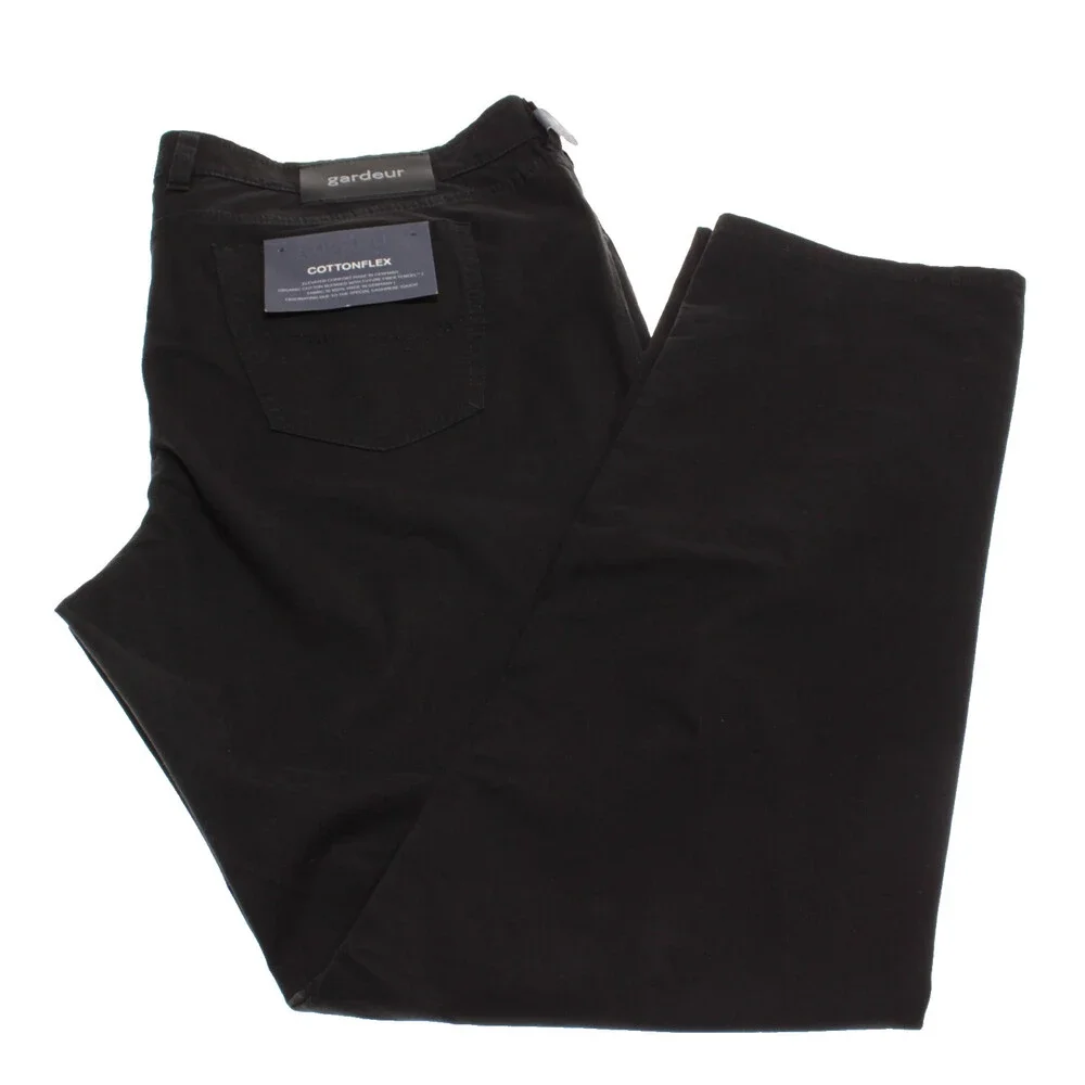 Gardeur NWT 5 Pocket Jean Cut Pants Size 44 US Regular Fit Bill-3 in Black